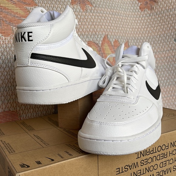 NIKE WMNS COURT VISION MID Next Nature WHITE/BLACK-WHITE
DN3577 101 Sneakers - Picture 10 of 16